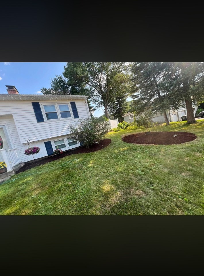 Finished planting bed